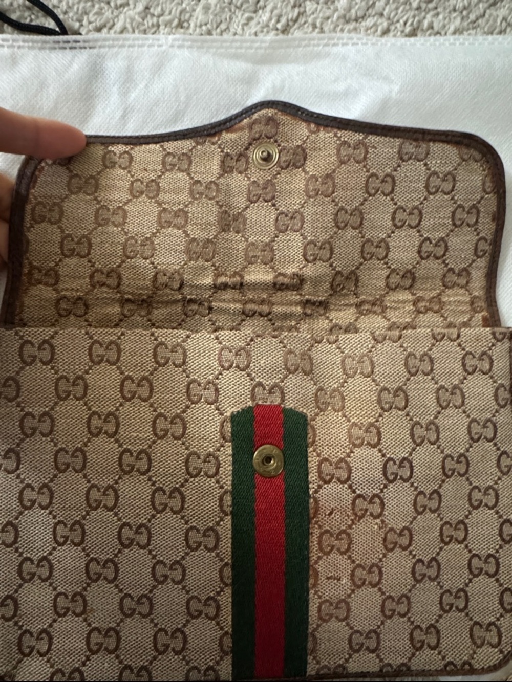 Vintage gucci clutch - Picture 11 of 14